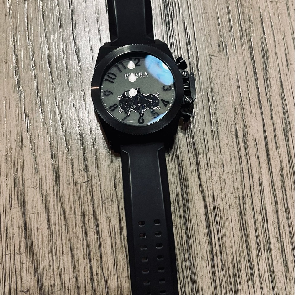 Black on black Brera Orologi Militare Men’s Watch. This will grab your attention